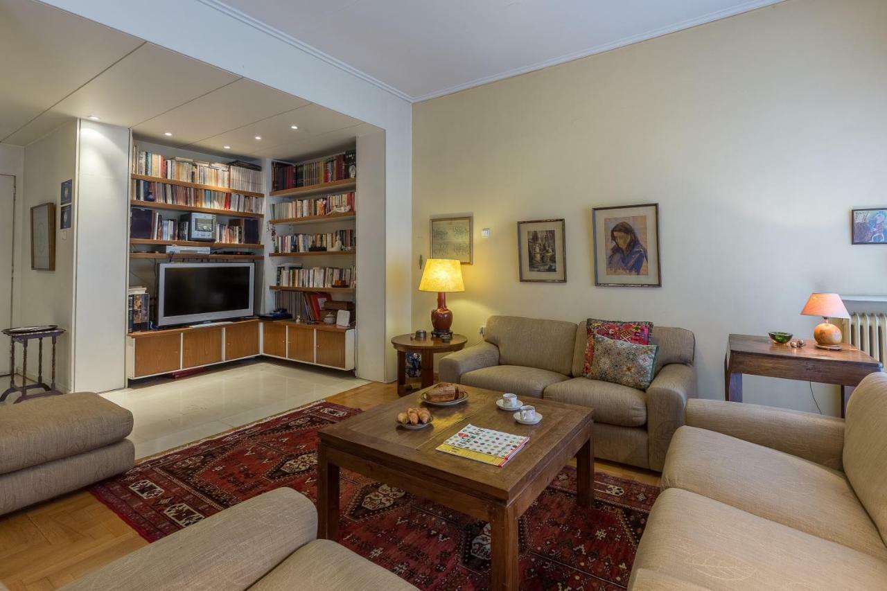 Art Deco Spacious Appartment Close To Centre Athènes Extérieur photo