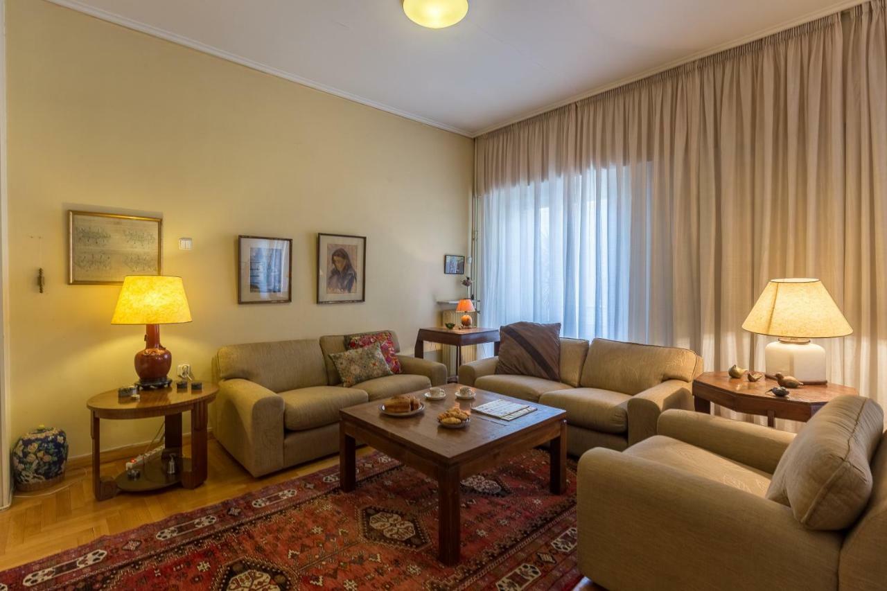 Art Deco Spacious Appartment Close To Centre Athènes Extérieur photo