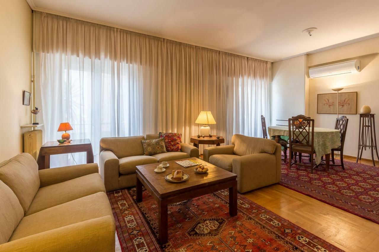 Art Deco Spacious Appartment Close To Centre Athènes Extérieur photo